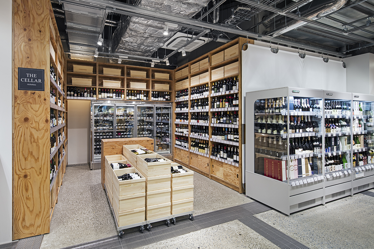 FUKUSHIMAYA TASTING MARKET AKIHABARA | Schemata Architects / Jo Nagasaka-4