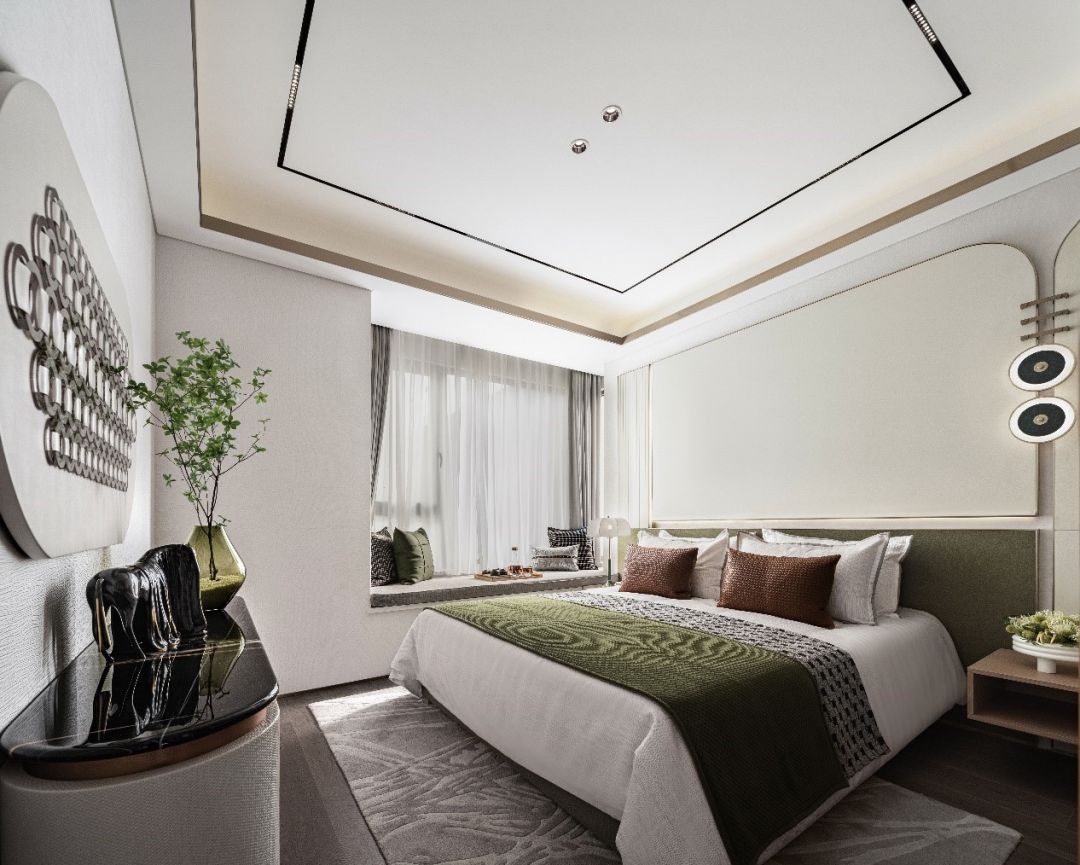 济南银丰国泰江悦项目样板间127户型丨中国济南丨万景百年室内设计-19