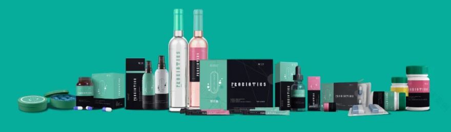 保定法鵜益生菌店,对比色设计吸引眼球-35