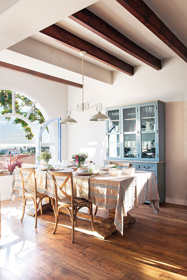 巴塞罗那海风格家居,蓝调地中海风情-7