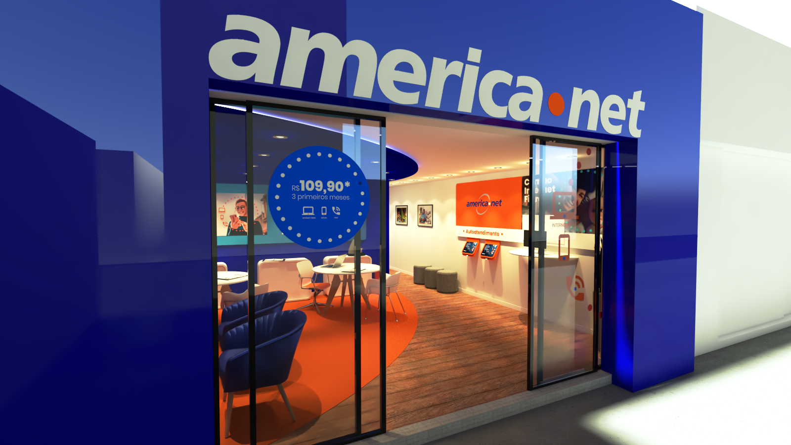 America.net - Loja ambientada-0