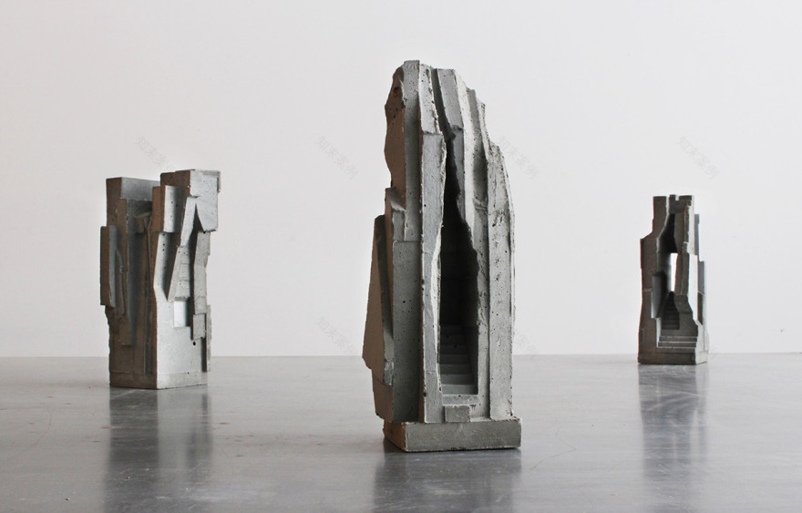 混凝土雕塑打造极简空间-4