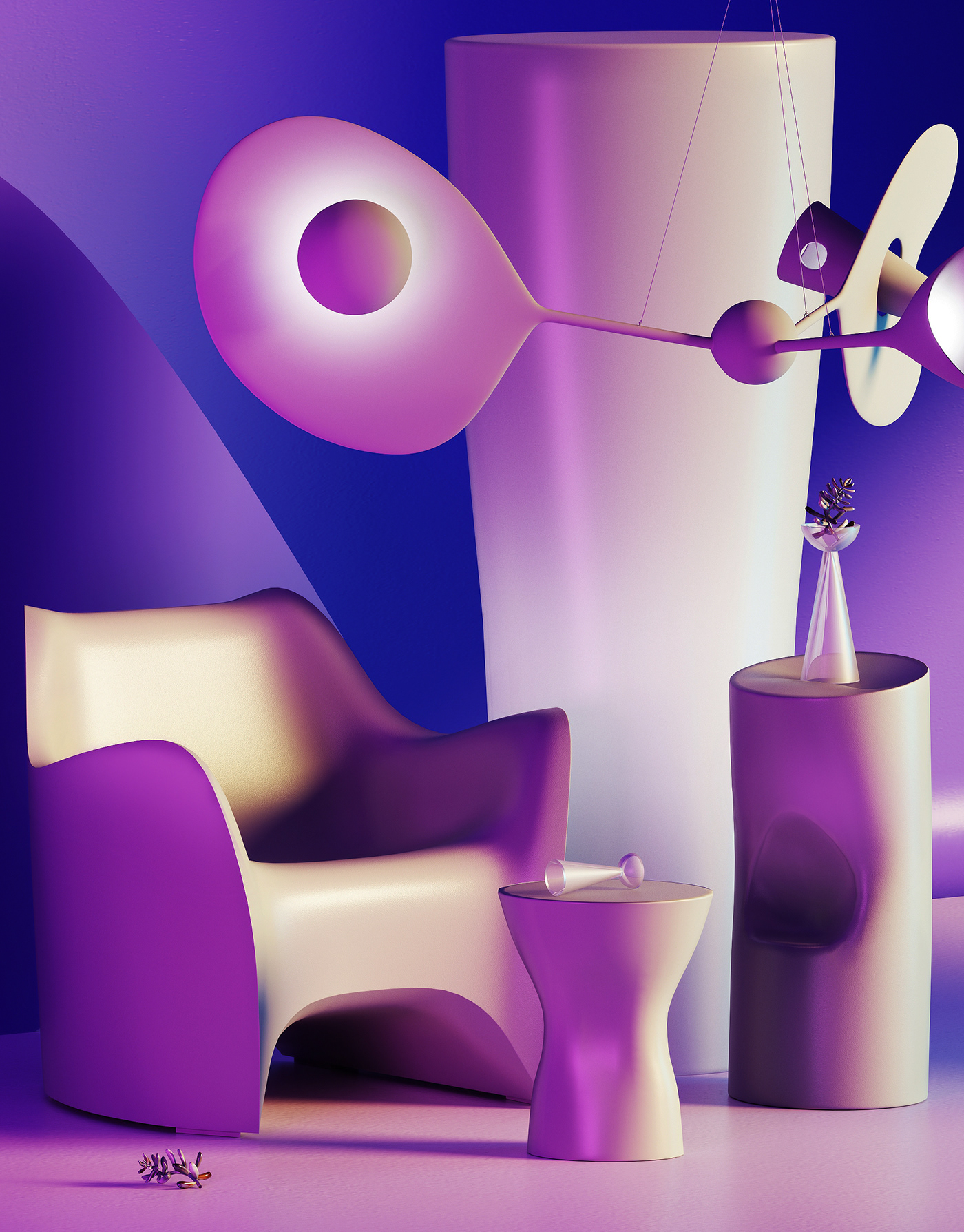 Anastasiya Gushchina丨展厅丨NE//ON//OFF-0