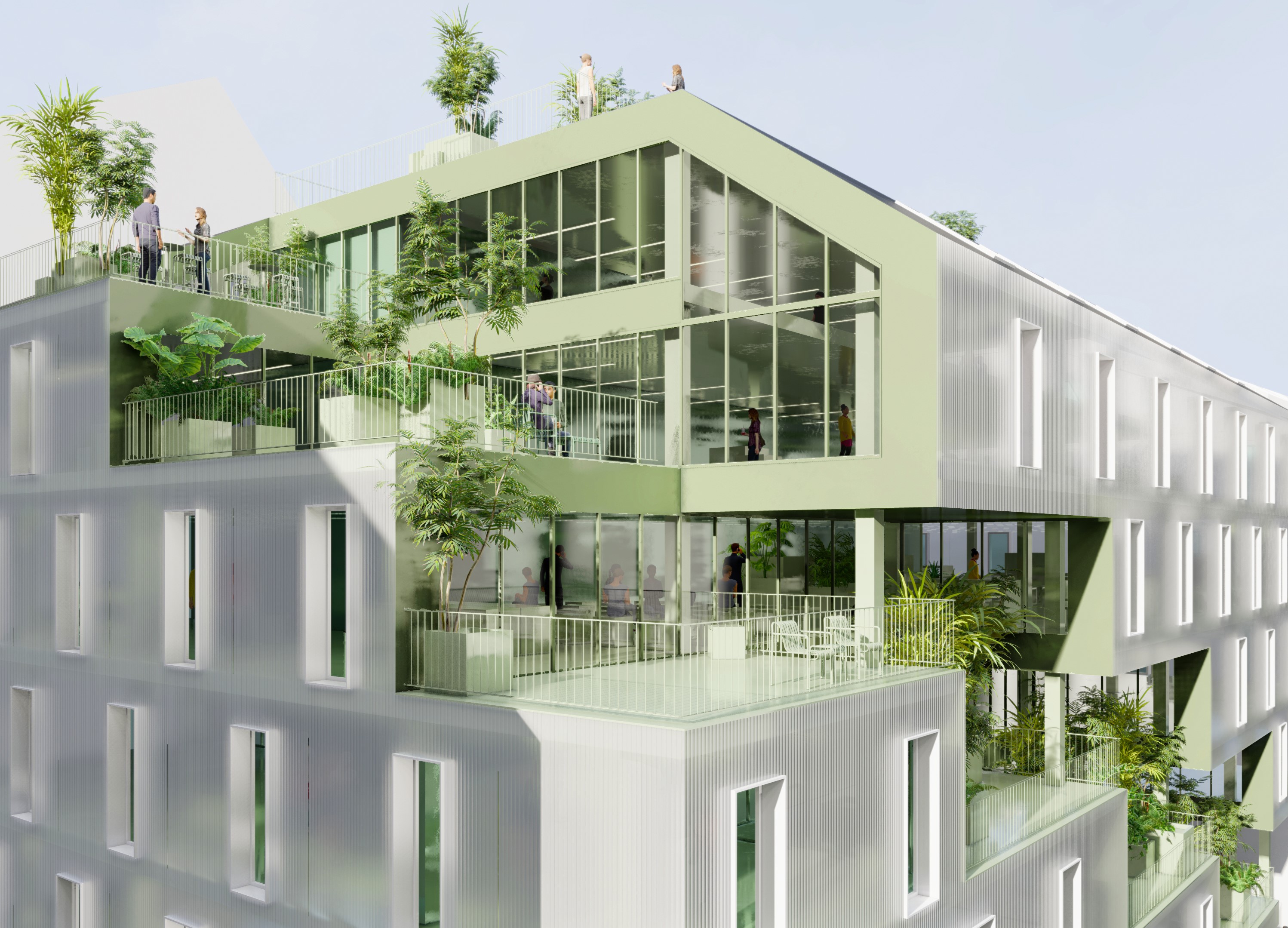 三维城市客厅 | JENGA 打造紧凑型城市公共空间-10