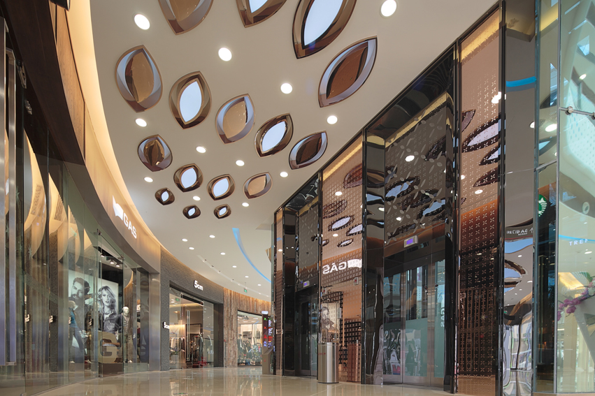 某大型万达广场购物中心室内CAD竣工-5