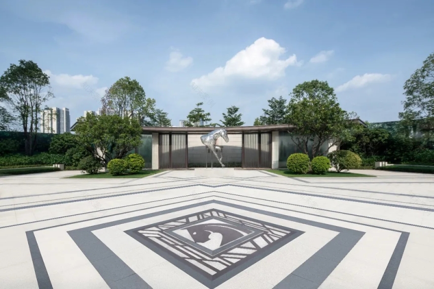 佛山金地翠园展示区景观-13