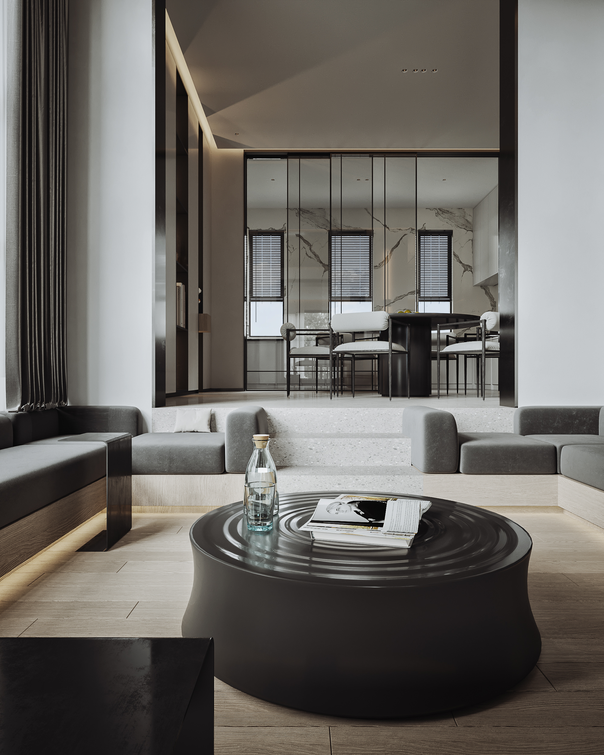 现代极简别墅-22