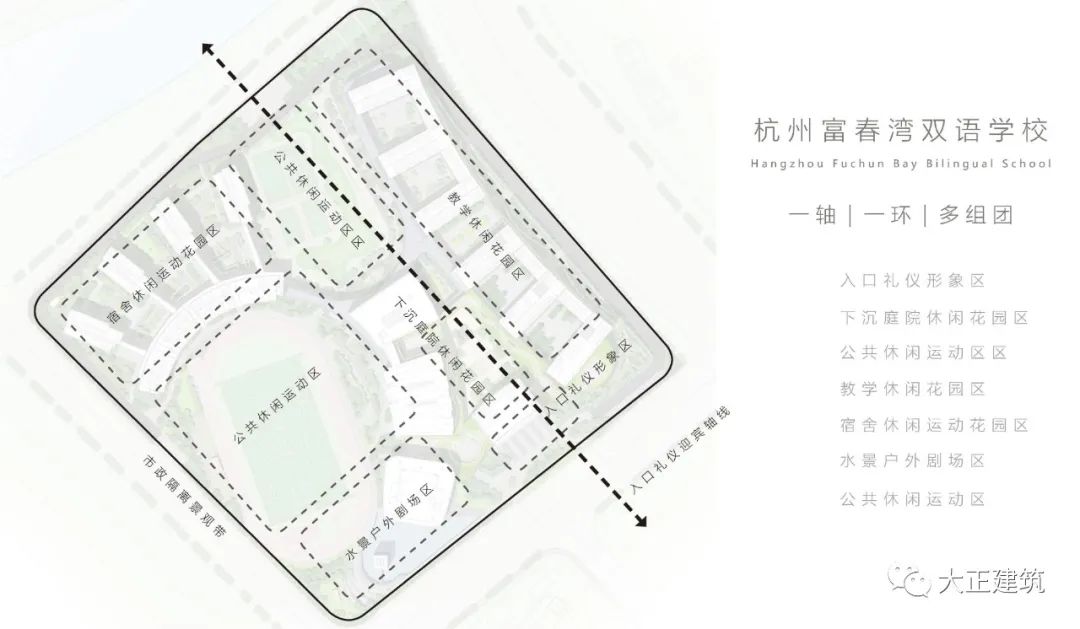 上海外国语大学附属杭州学校景观设计丨中国杭州丨大正建筑-6