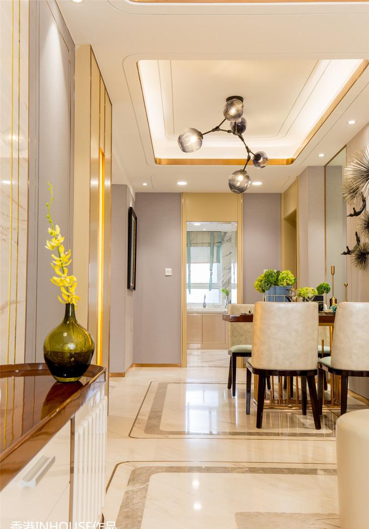 
INHOUSE设计：鑫江桂花园样板间软装 -11