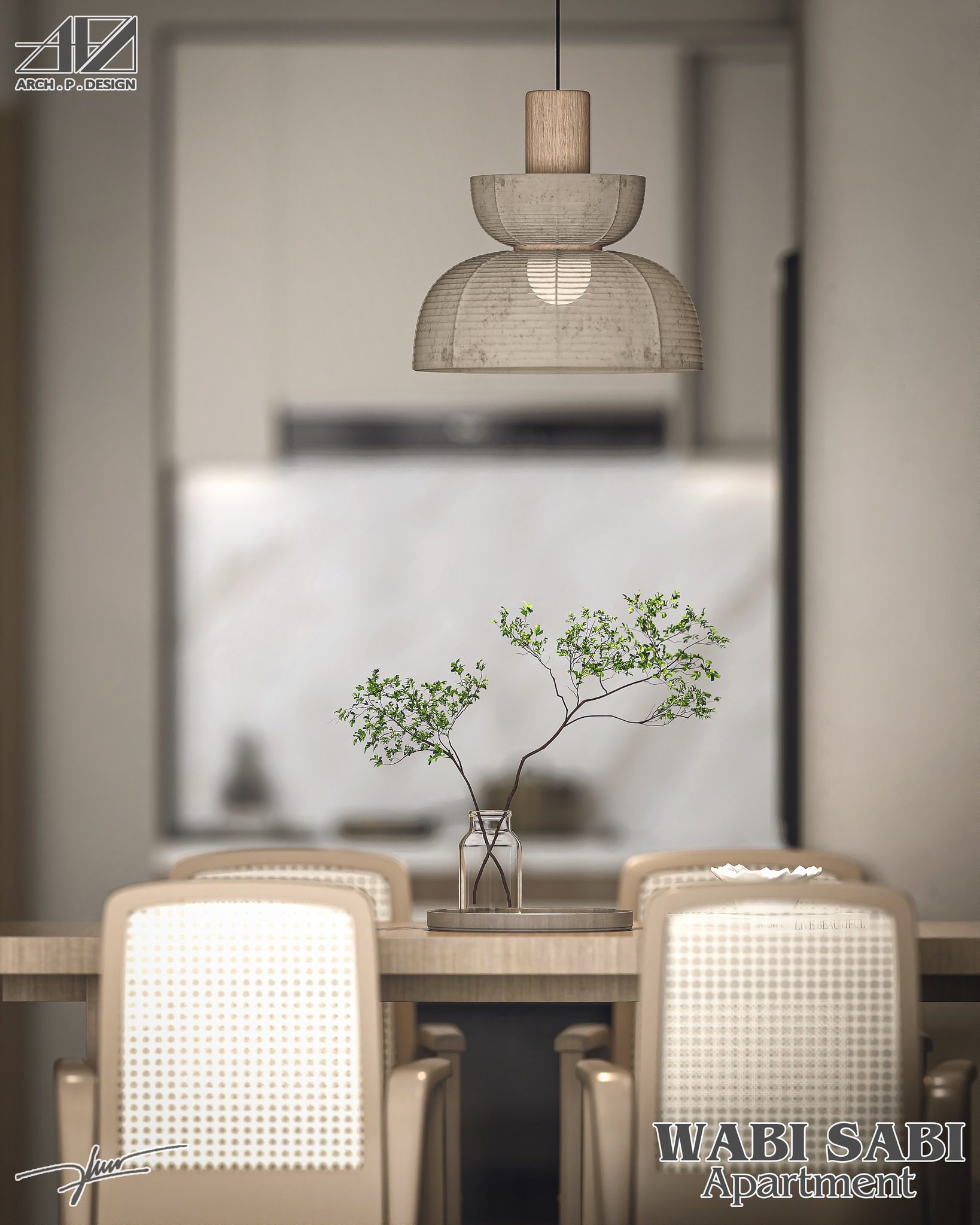 15122. Free Sketchup Wabi- Sabi Interior Model-4