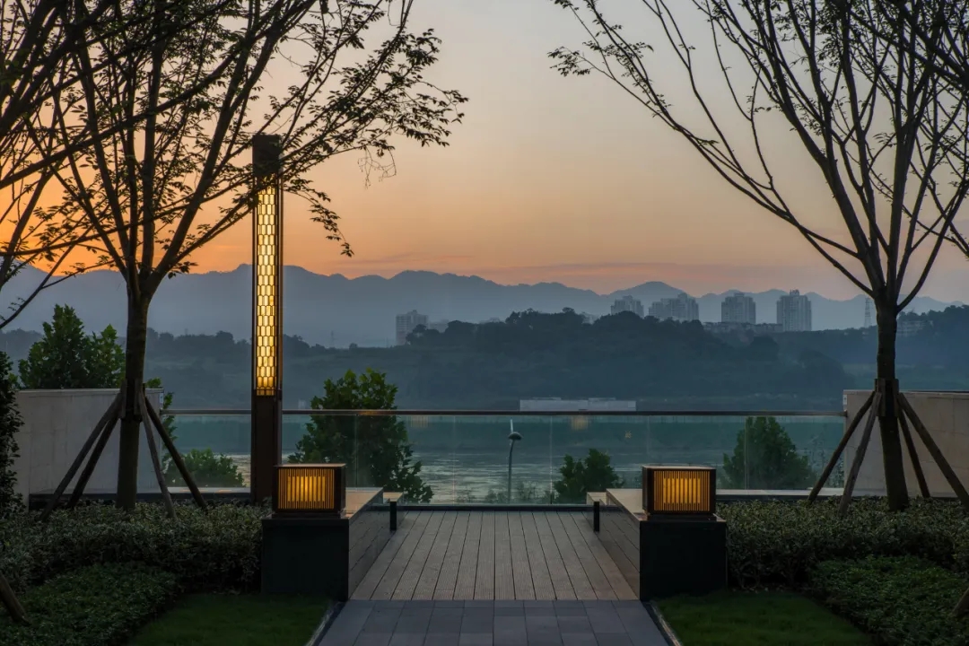 重庆龙湖天奕别墅区景观-39