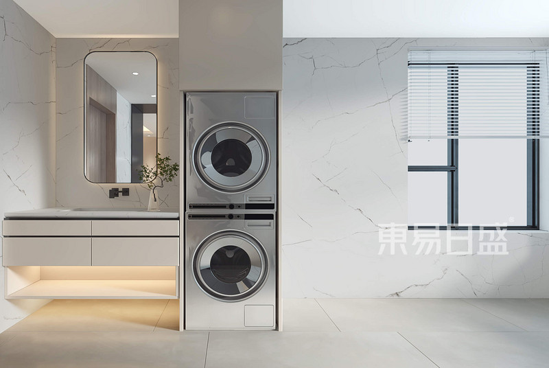 240㎡极简风装修设计，“场面引起极度舒适”-43