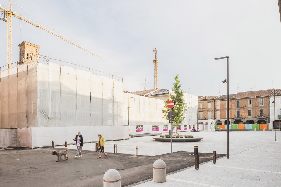 意大利Borellini广场及原玛丽宫改造丨KM 429 architecture-21