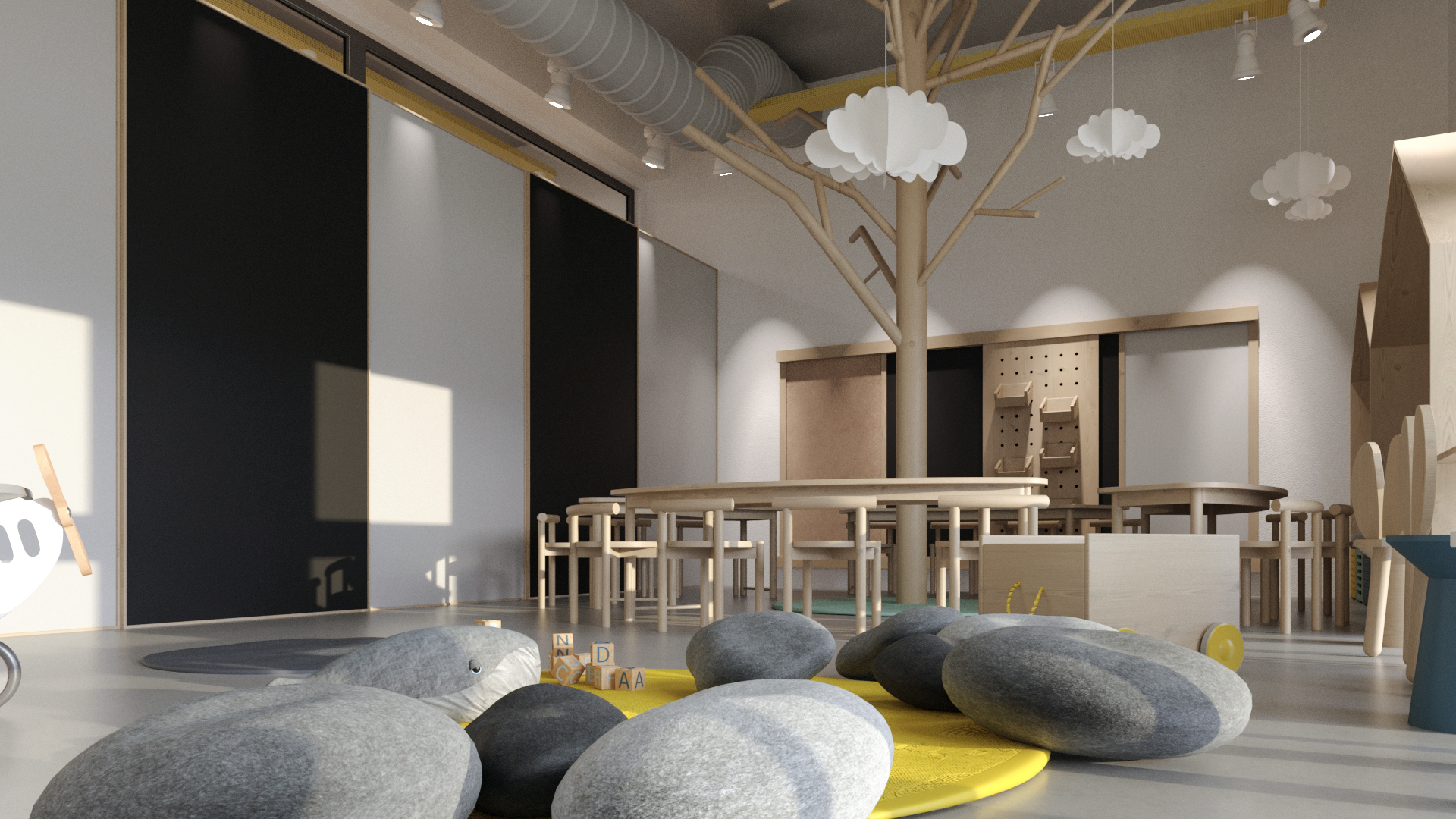 ESKİŞEHİR BİLNET 学校室内概念设计项目-3