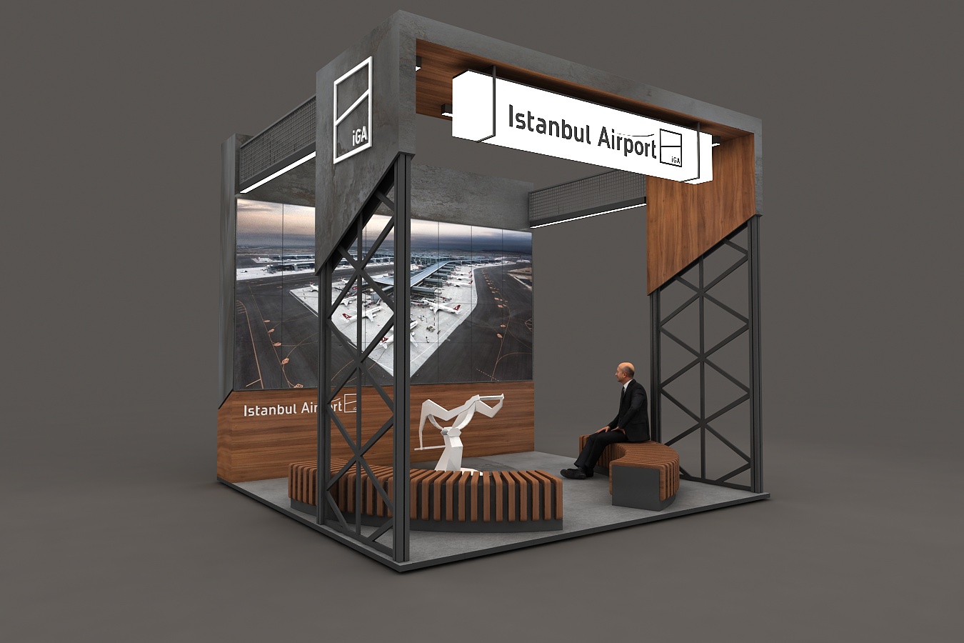 Istanbul Airport (IGA) Booth Design_16sqm-0