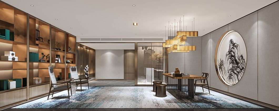 泰山院子样板间|东方风韵对空间的礼赞-4