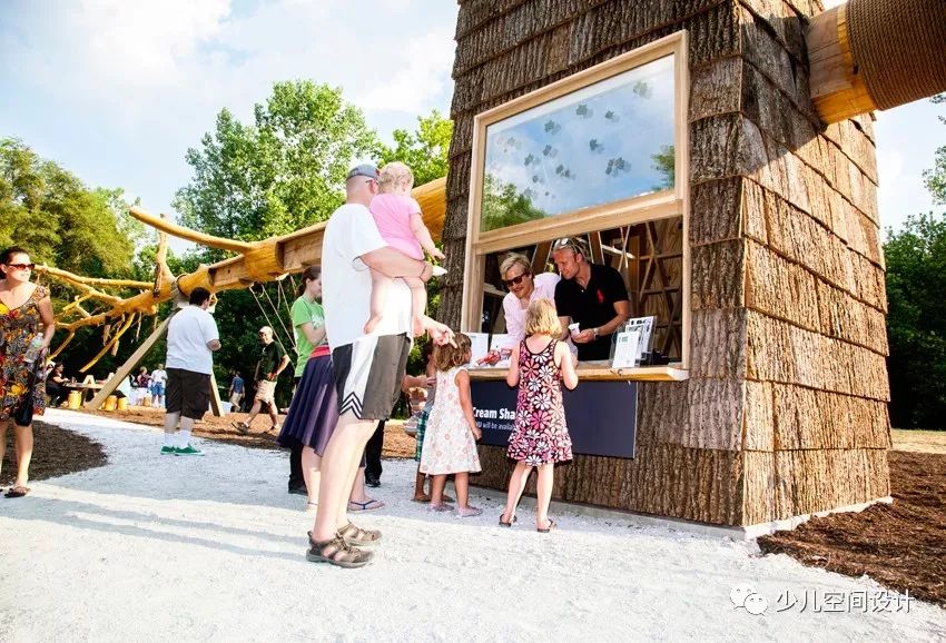 美国印第安纳州“筷子”小商亭设计-11