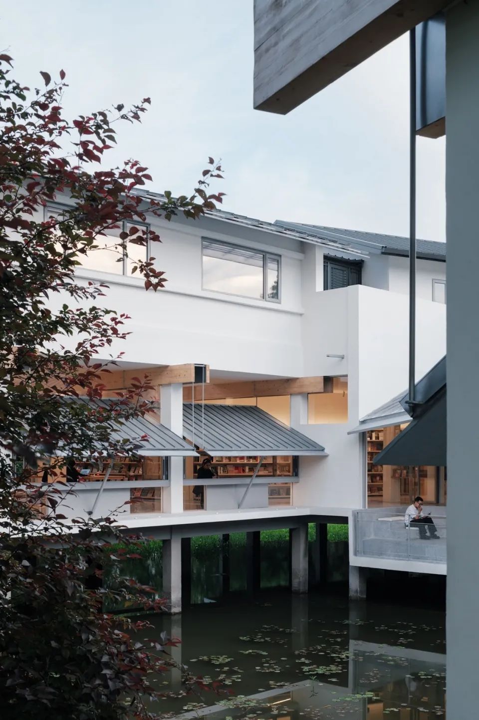 紋建筑新作｜杭州西溪·果麦书店-8