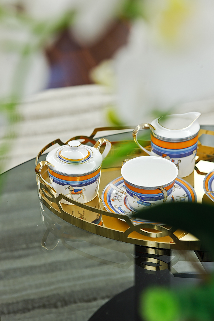 马鞍山朗诗熙华府混搭风样板房空间摄影-12