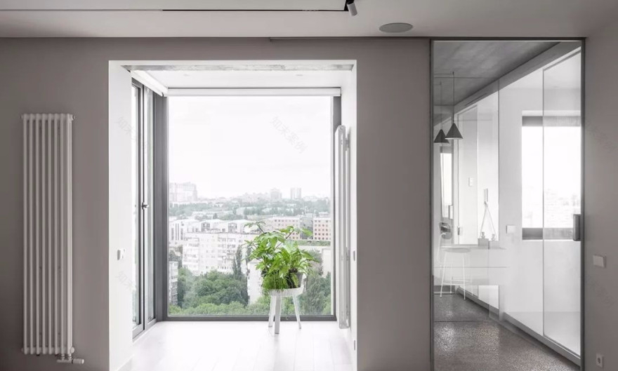 简约优雅的 78㎡一居室设计-5