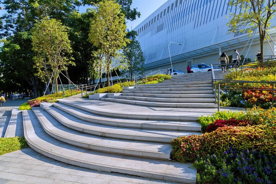 深圳福田侨香路景观提升丨中国深圳丨深圳文科园林股份有限公司-80