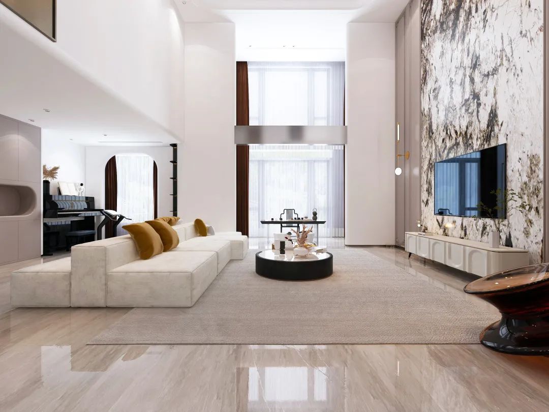 梵境淡雅,气韵风华 · 现代人居浪漫设计丨下上空间设计-3