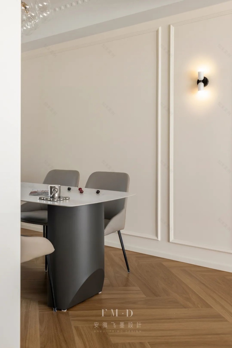 合肥金科博翠天辰 128㎡现代法式风精装房设计丨中国合肥丨安徽飞墨设计-16