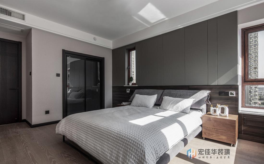 现代黑白灰,打造简约大气家居空间-28