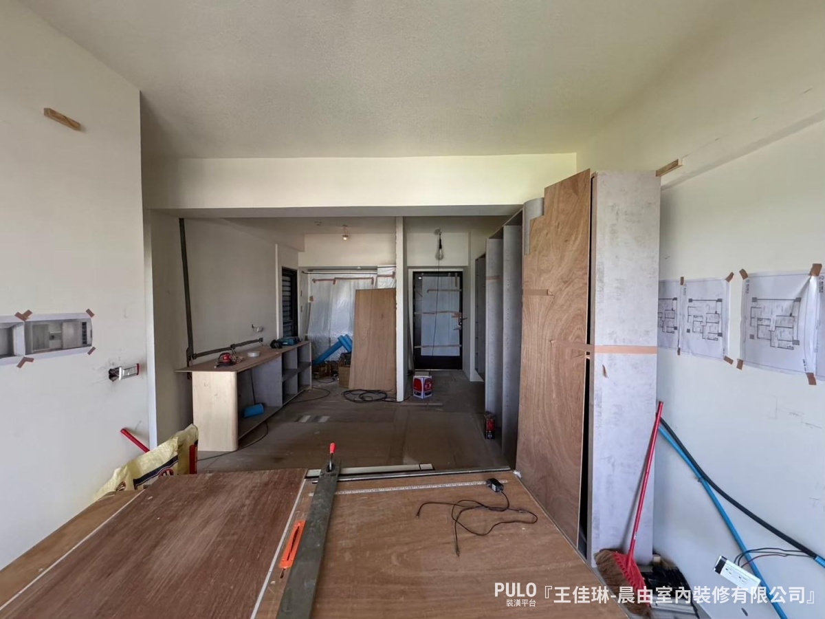 台南20坪全新屋室内设计装潢丨中国台南丨晨由室内装修有限公司（设计师王佳琳）-35