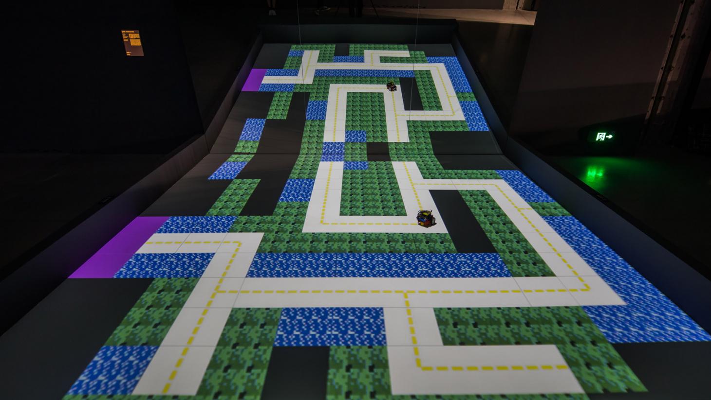 北京现代汽车展示厅 | 玩转社会智能的“狼、猞猁与蚁群”-5