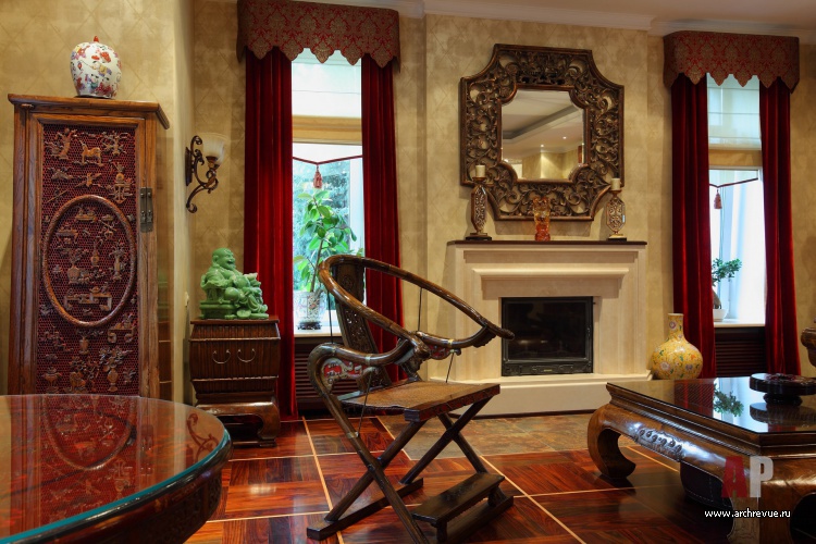 带中式住宅与景观的庄园丨Бахарева Мария,Бахарев Никита-21