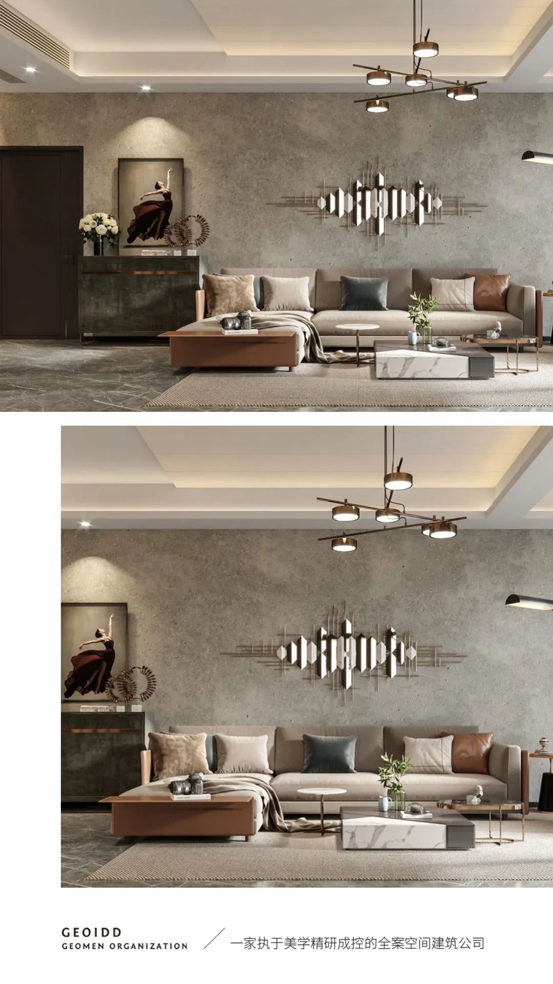 山水五环水韵府潘宅 | W+空间设计事务所打造自然美学空间-2