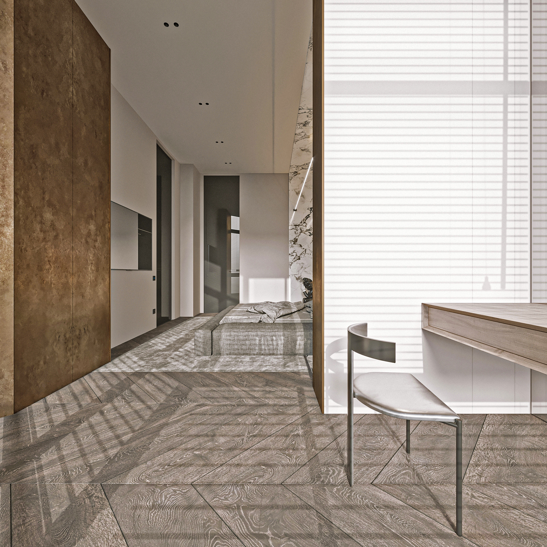 大理石与木质的完美结合                     -15