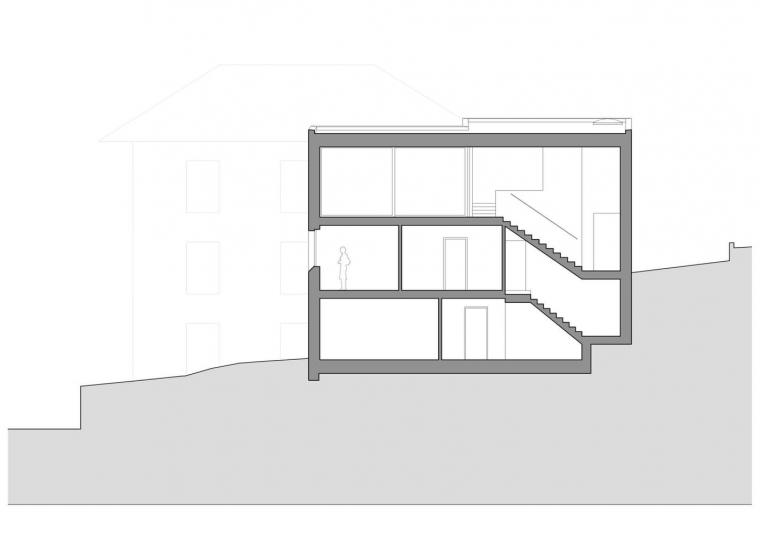 瑞士纳沙泰尔 SAH 别墅 | 紧凑空间中的光影游戏-29