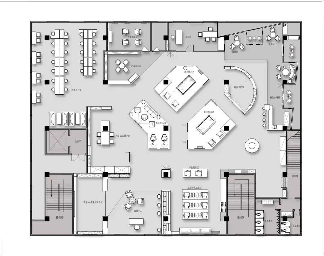 【展示空间设计】｜车之选门店设计-47