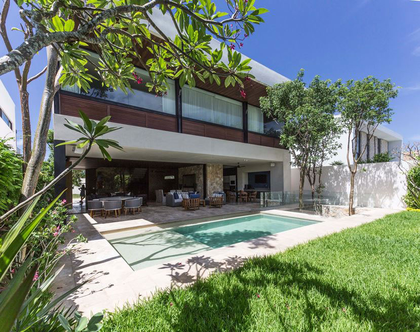 墨西哥 R79 建筑公司设计的现代别墅 | 开放空间与自然融合-9