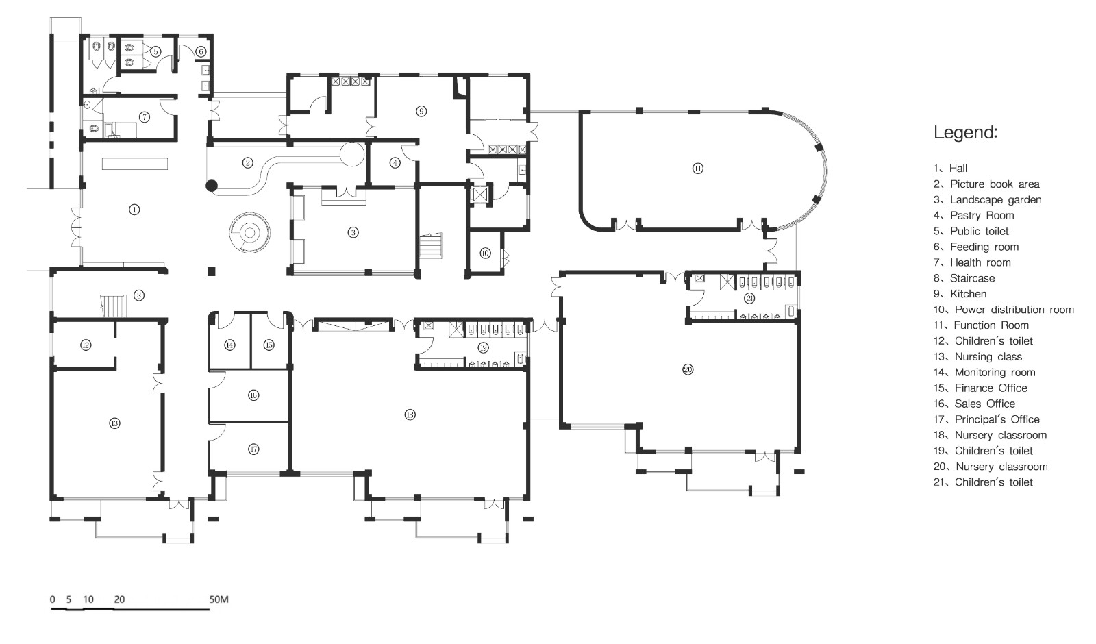 阜南县保健院淮畔世家托育中心丨中国阜阳丨张晓光设计顾问(北京)有限公司-51