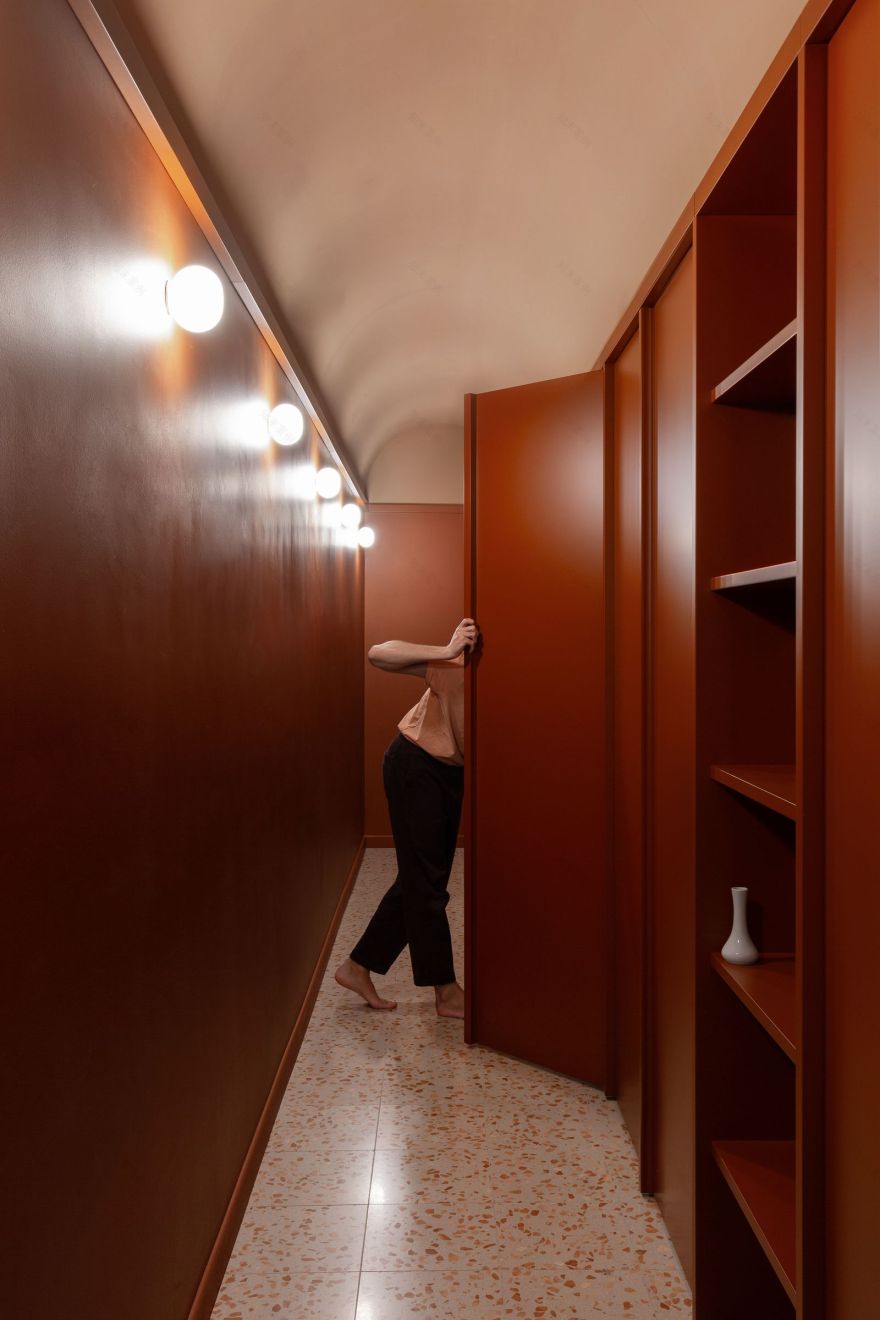 米兰某公寓走廊及整体空间改造丨意大利米兰丨米兰室内建筑事务所Kick.Office-23