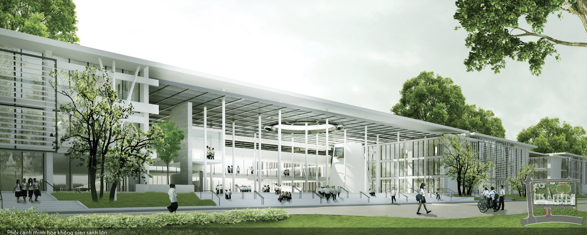 绿色校园设计典范 | 越南 Vinh Phuc 市高级中学-44