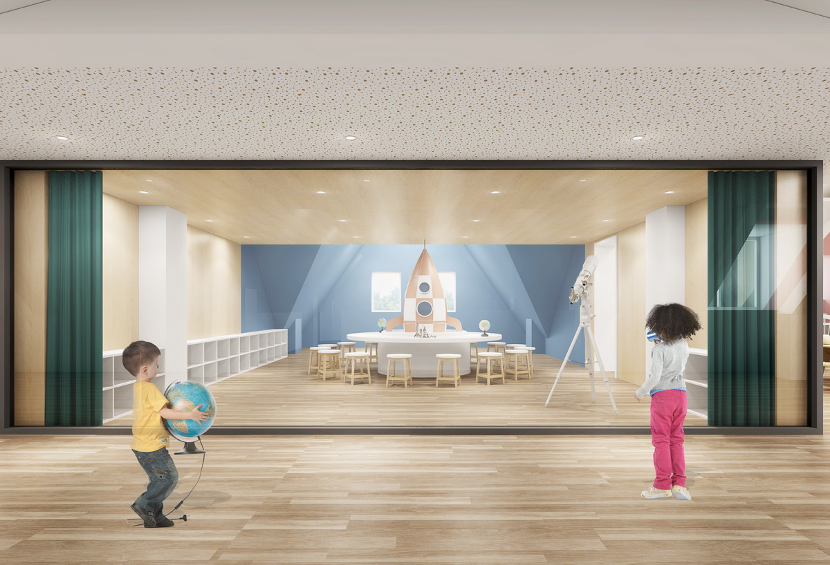  西安迪卡幼儿园设计中心丨天津Lion莱恩森林国际幼稚园 丨中国天津-59