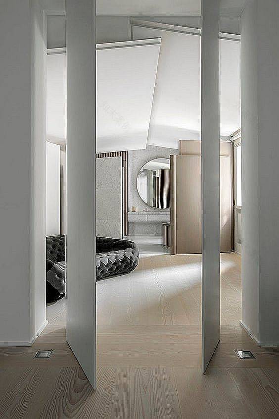 筑客 HOME 分享 | 35 款隐形门设计打破空间界限-14
