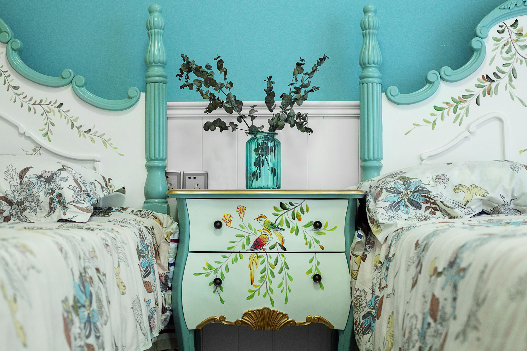 遇见大海 · 漳州 Me 时代小区 90 平米地中海田园风设计-17