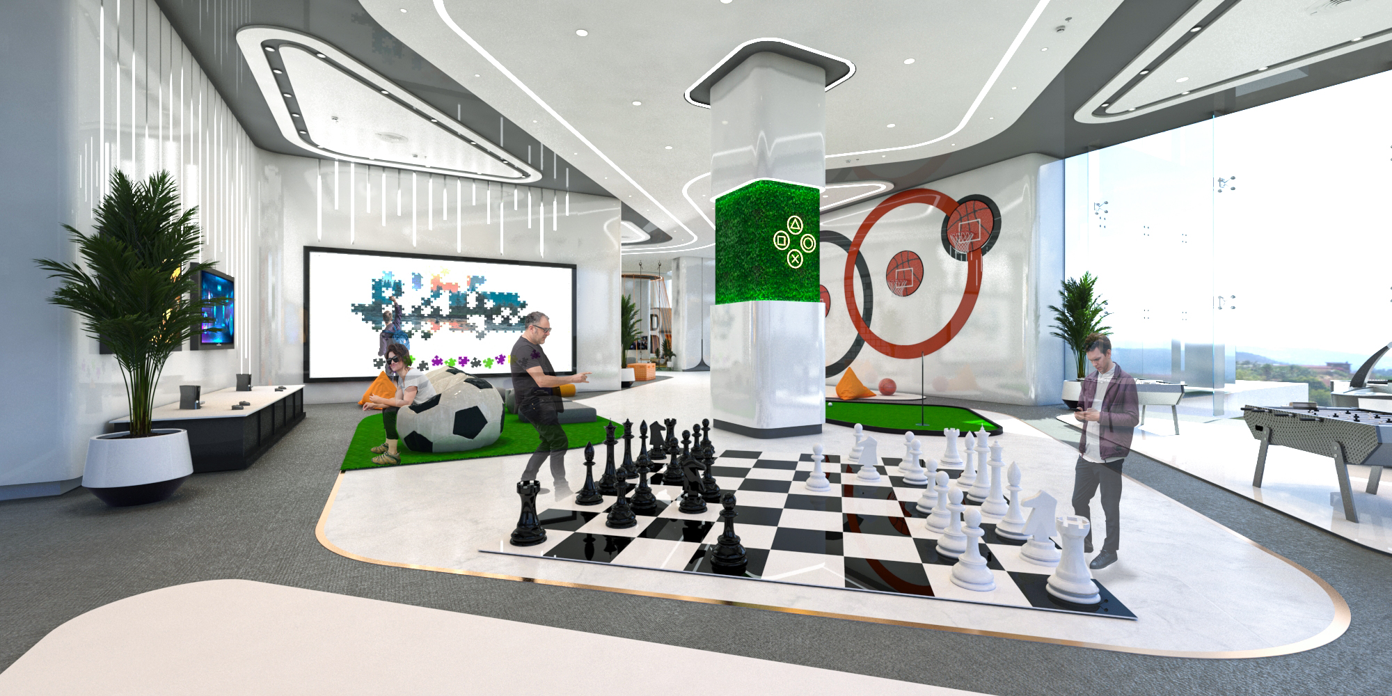 NBE 银行室内创新设计丨埃及开罗丨Diaa Consultant-8