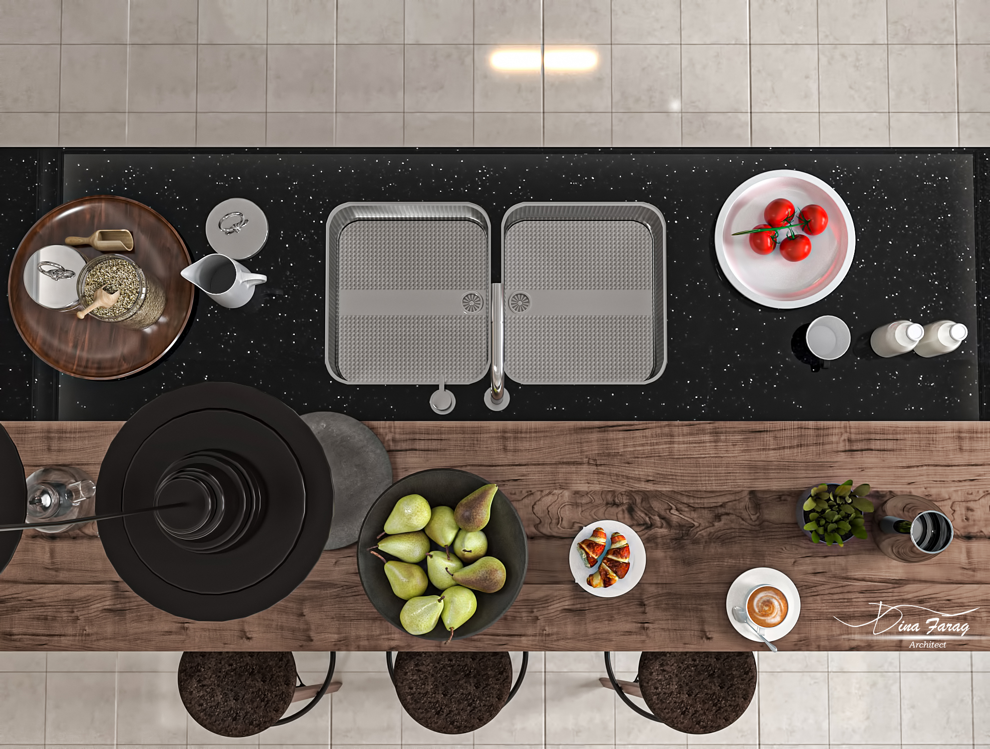 私人别墅丨也门丨DINA FARAG-57