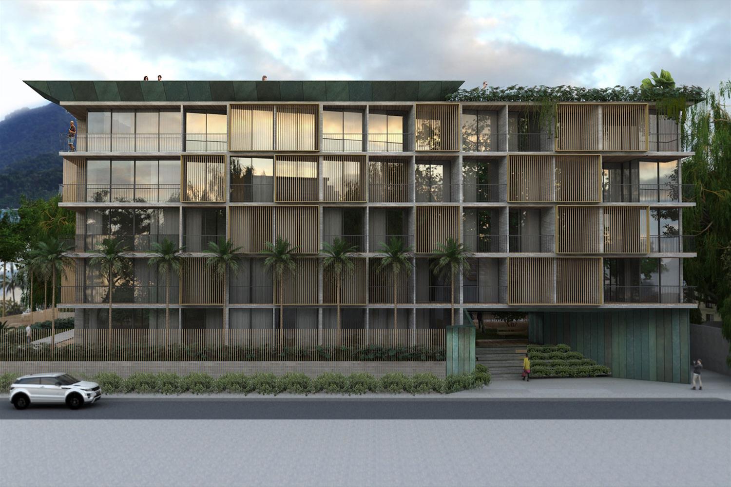 巴西 Bambu Atmosfera 住宅楼-1