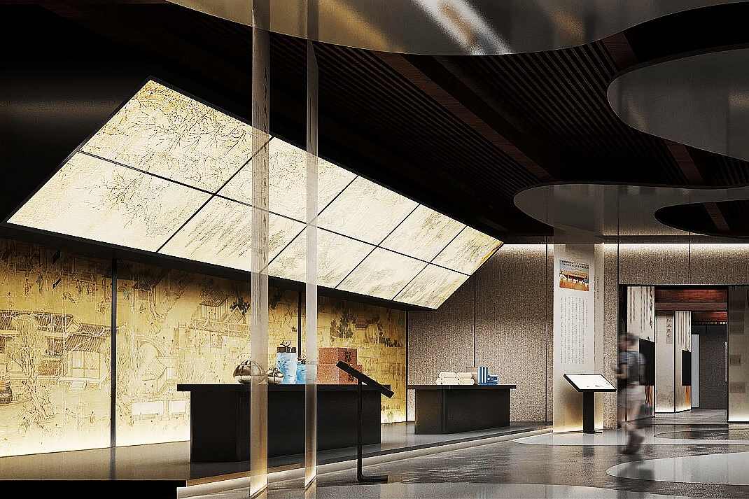专注空间叙事：苏州展厅-4
