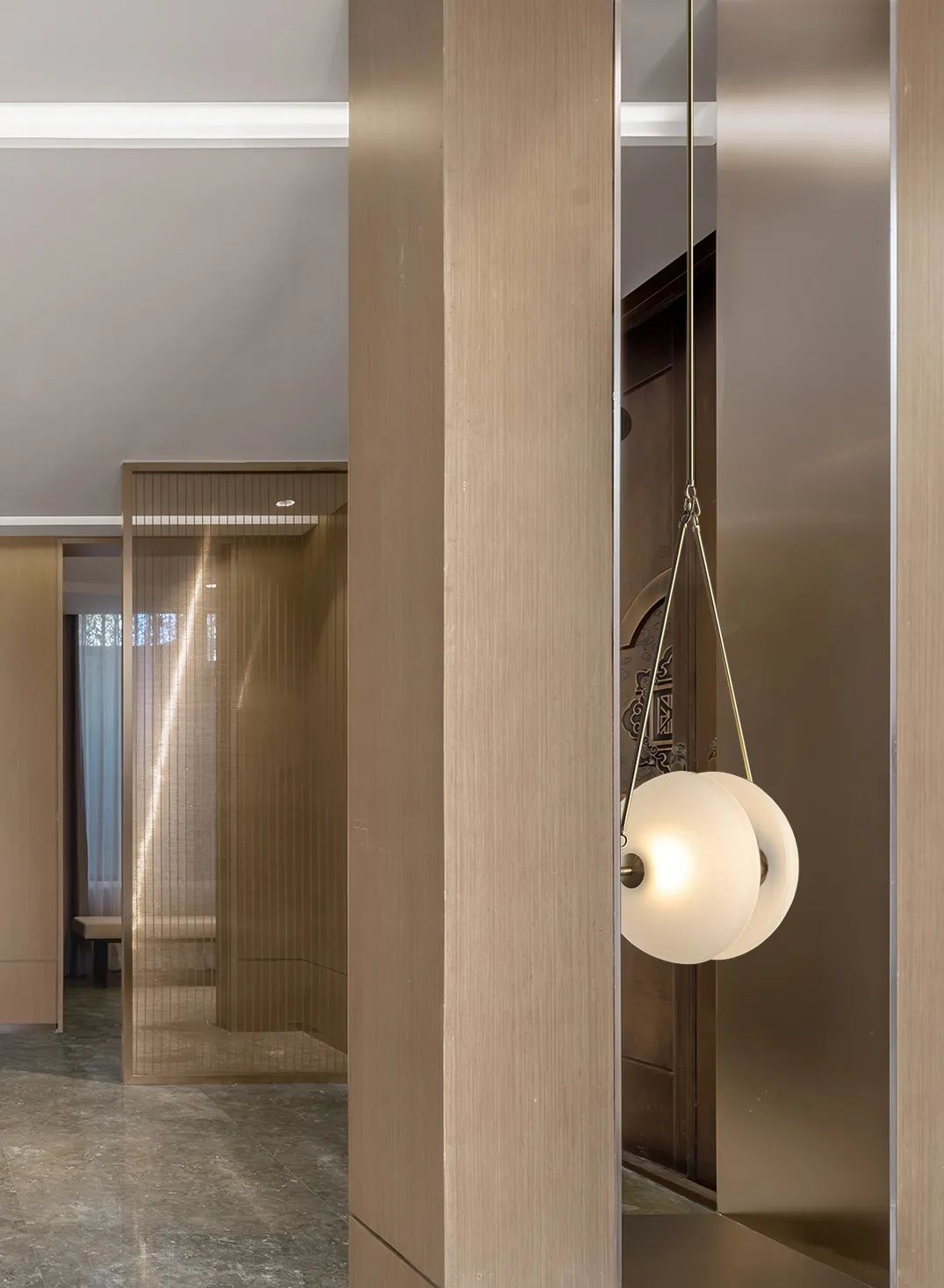 繁世中的宁静归所 | 北京亿城燕西华府 650㎡自然隐奢别墅设计-21