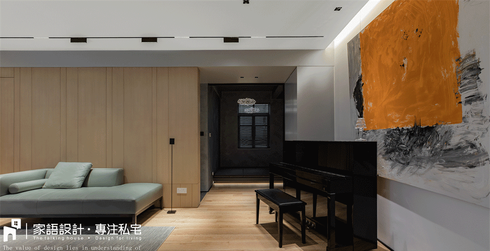 家庭电影院与音乐交流区的完美结合丨中国广州丨广州家语设计-18