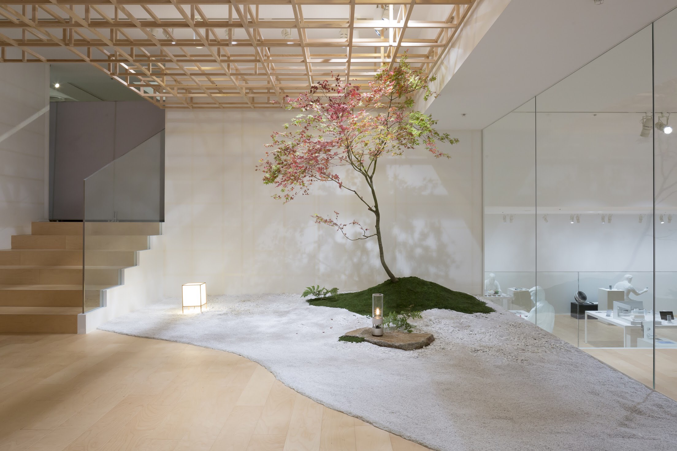 索尼大楼中的现代日本茶室-17