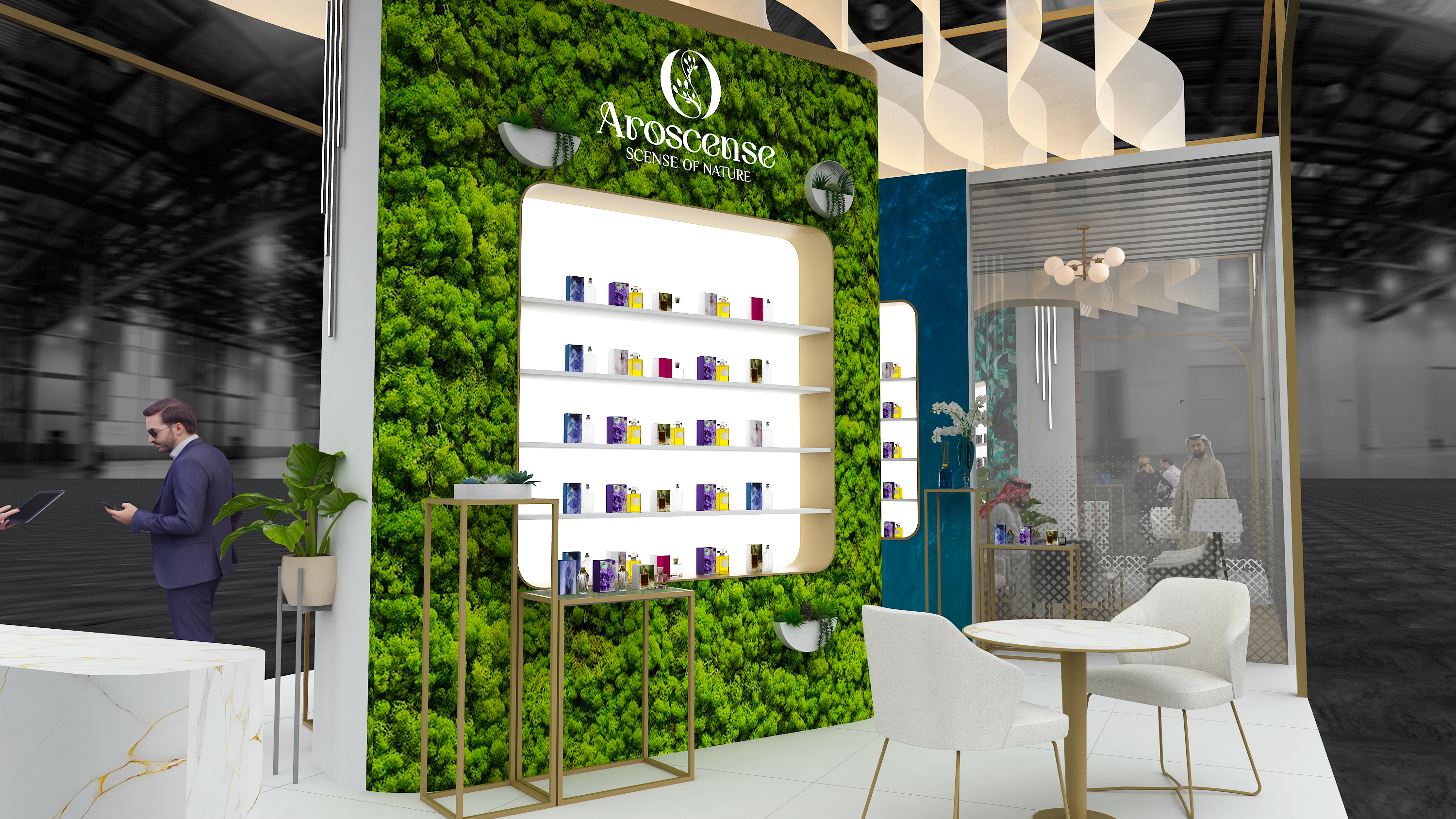 Design concept for exhibition stand - SAVIA-7